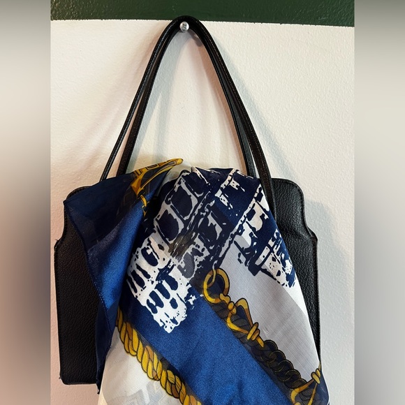 Vintage Versace Style Bag w/ Scarf - Picture 2 of 7
